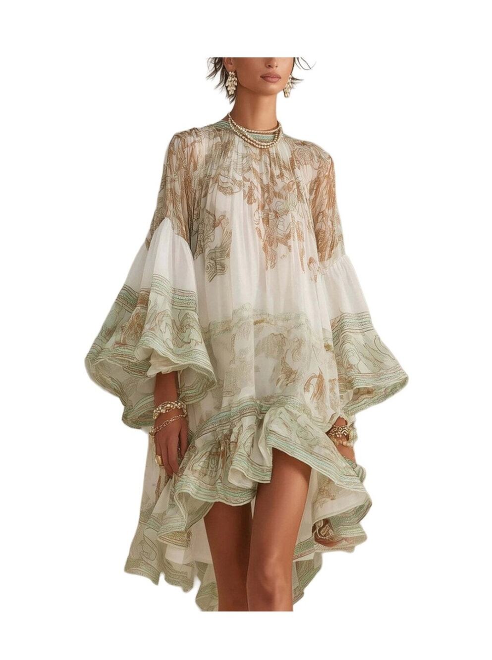 FLORIDA CLOTHING Midi  Beige Dress Brand New With Tags Size 8 Women
